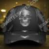 The Skull Metal All Over Printed Classic Cap