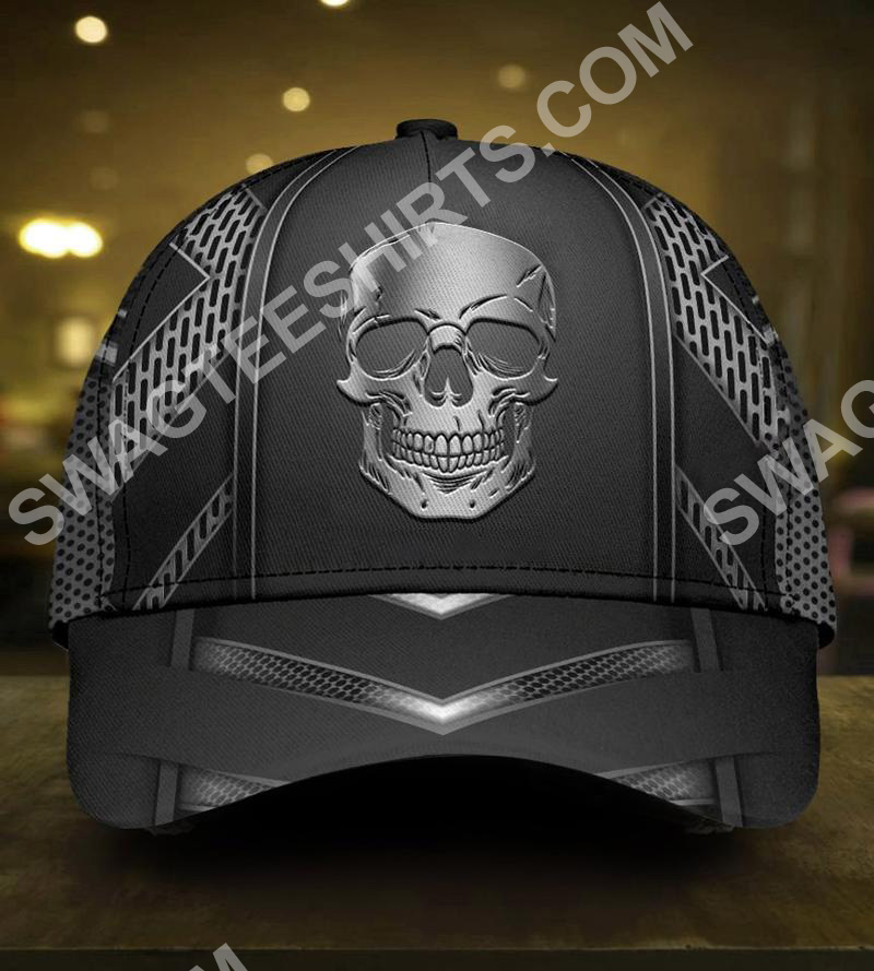 The Skull Metal All Over Printed Classic Cap The Skull Metal All Over Printed Classic Cap