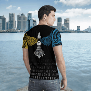 The Sons Of Fenrir Skoll And Hati Raven 3D Shirt Hoodie