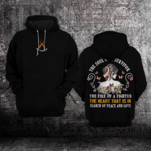 The Soul Of A Survivor Multiple Sclerosis Awareness 3D Hoodie %E2%80%93 Limited Edition