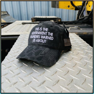 This Is The Government The Founders Warned Us About Hat Cap