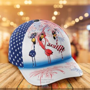 Three Flamingo Independence Is Coming Cap