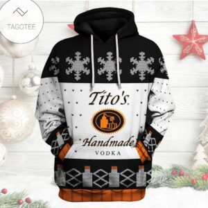 TitoS Handmade Vodka Snowflake Hoodie