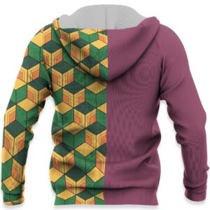 Tomioka Giyuu Costume Demon Slayer Anime 3D Hoodie Shirt