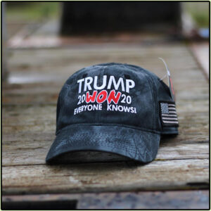 Trump 2020 Won Everyone Knows Hat Cap