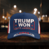 Trump Won Save American 2024 Make Votes Count Again Cap