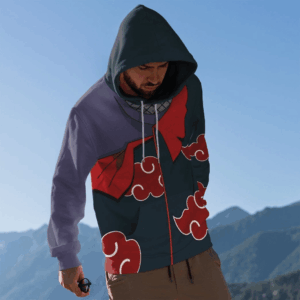 Uchiha Itachi 3D Hoodie Zip Hoodie