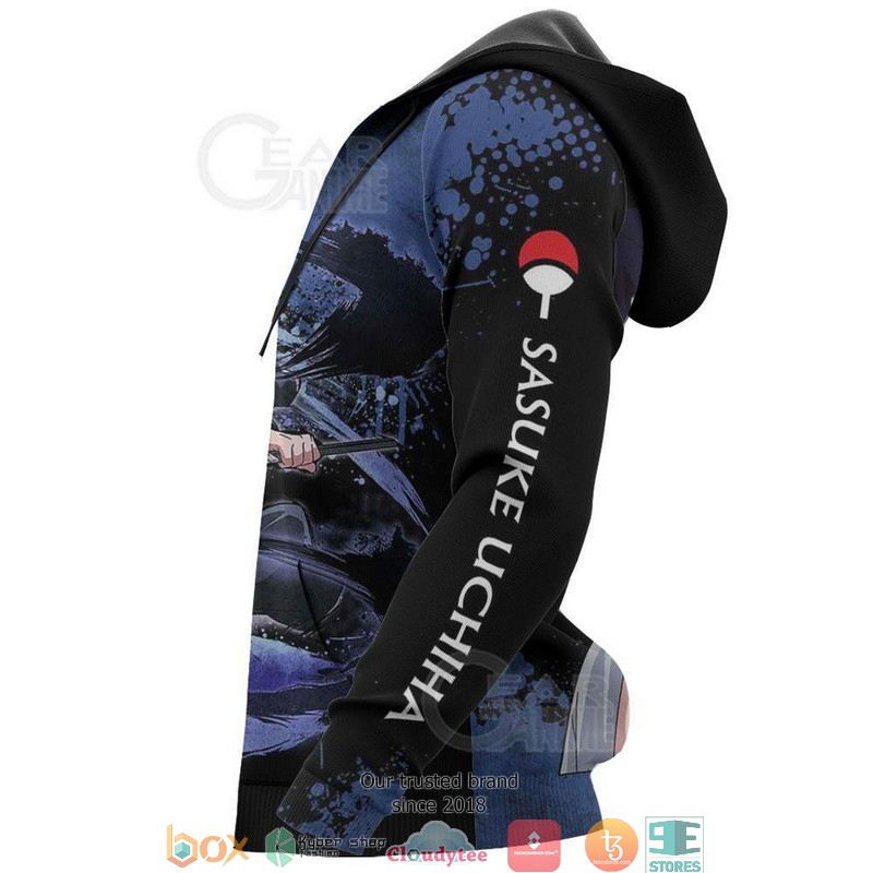 Uchiha Sasuke Anime 3D Shirt Hoodie Uchiha Sasuke Anime 3D Shirt Hoodie
