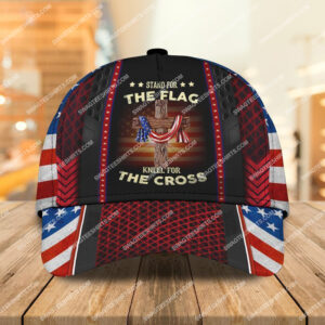United States Veteran Stand For The Flag Kneel For The Cross Classic Cap