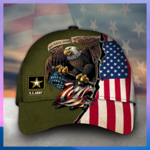 Us Army Eagle Cap All Gave Some Some Gave All Cap