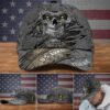Us Army Military Veteran Personalized Skull Cap