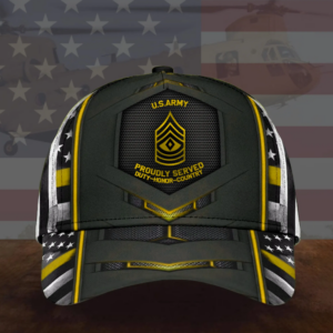 Us Army Proudly Served Duty Honor Country Cap