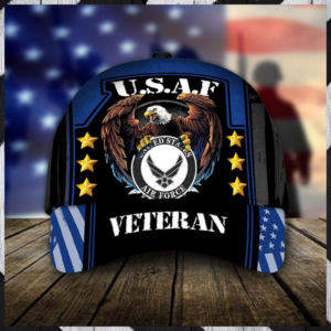 Us Army Veteran Eagle Cap Hat 1