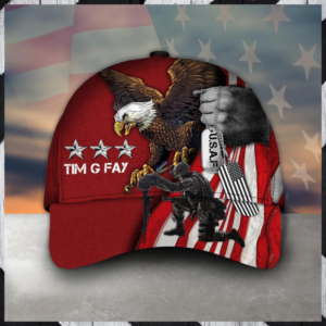 Us Army Veteran Eagle Cap Hat 6