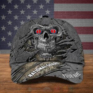 Us National Guard Military Veteran Personalized Skull Cap