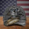 Us Space Force Military Veteran Personalized Skull Cap