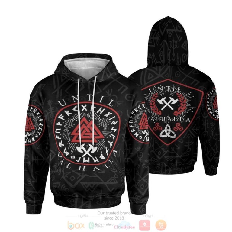 Valknut-Until-Valhalla-Black-3D-Hoodie-1