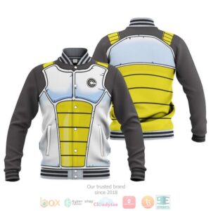 Vegeta Capsule Corp Uniform Dragon Ball Anime Baseball Jacket