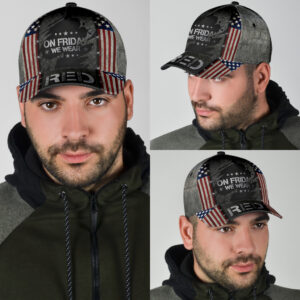 Veteran On Friday We Wear Cap Hat Cap