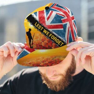 Veteran United Kingdom Lest We Forget Cap
