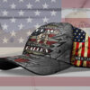 Veteran We Stand For The Flag We Kneel For The Fallen Custom Name Cap 4
