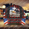 Veterans Day Being A Veteran Is An Honor All Over Printed Classic Cap