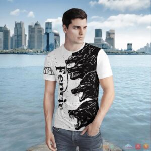 Viking Fenrir 3D Shirt Hoodie