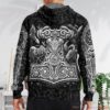 Viking Fenrir Hammer 3D Shirt Hoodie
