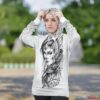 Viking Goddess Freya Vegvisir 3D Shirt Hoodie