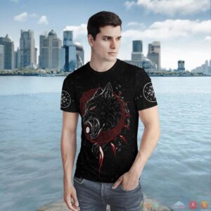 Viking Hati And Skoll 3D Shirt Hoodie