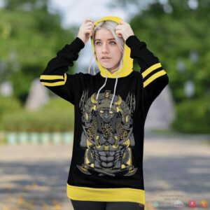 Viking Jormungand Son Of Loki And Angrboda Yellow 3D Shirt Hoodie