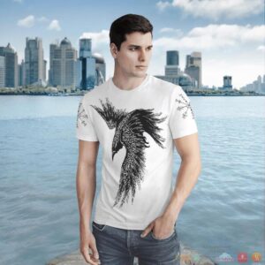 Viking Raven Vegvisir 3D Shirt Hoodie