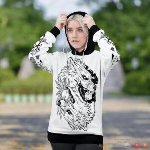 Viking The Sons Of Fenrir Hati And Skoll 3D Shirt Hoodie