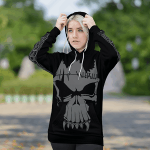 Viking Valhalla Skull 3D Shirt Hoodie