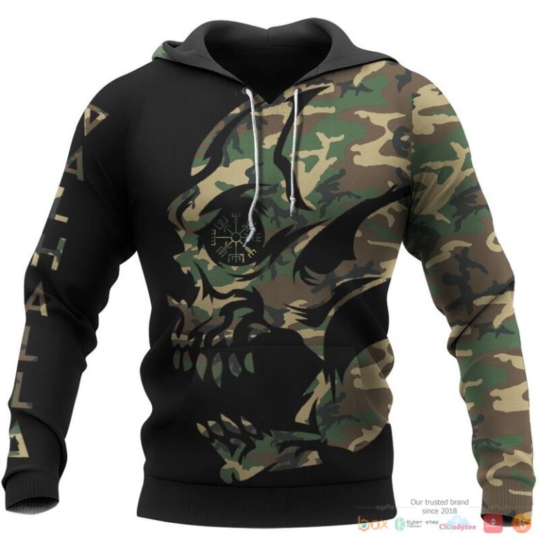 Viking-Viking-Camo-Vegvisir-3D-Shirt-Hoodie-1