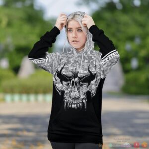 Viking Viking With Camo 3D Shirt Hoodie