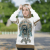 Viking Wolf Graphic 3D Shirt Hoodie
