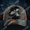 Vintage Fathers Day America Flag All Over Printed Classic Cap