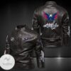 Washington Capitals Moto Leather Jacket