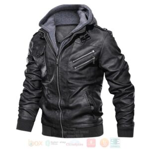 Washington Capitals Nhl Hockey Motorcycle Leather Jacket