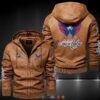 Washington Capitals Nhl Leather Jacket Hat