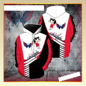 Washington Capitals Snoopy 3D Hoodie Shirt