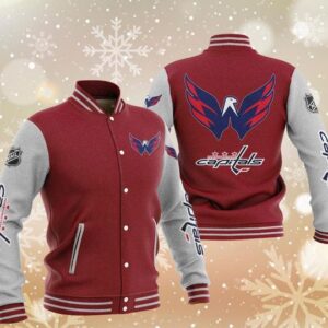 Washington Capitals Varsity Baseball Jacket