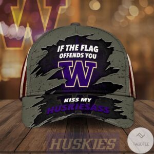 Washington Huskies If The Flag Offends You Cap