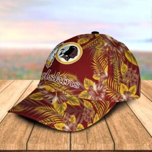Washington Redskins Tropical Flower Classic Cap