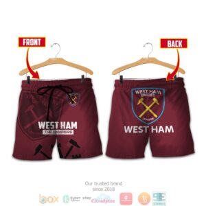 West Ham The Hammers 3D Shirt Hoodie