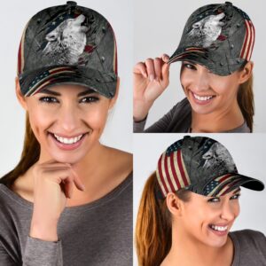 Wofl American Flag Classic Cap