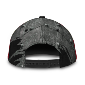 Wolf Crack American Flag Cap
