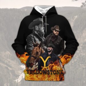 Yellowstone Wheeler Go Ahead ILl Take You To The Train Station 3D Hoodie