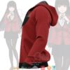 Yumeko Uniform Shirt Kakegurui Anime 3D Shirt Hoodie